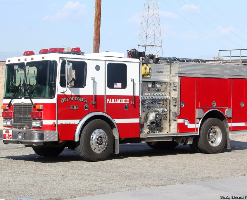 Fire Apparatus – City of Colton Fire Department